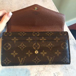 LV Sarah Wallet Monogram
